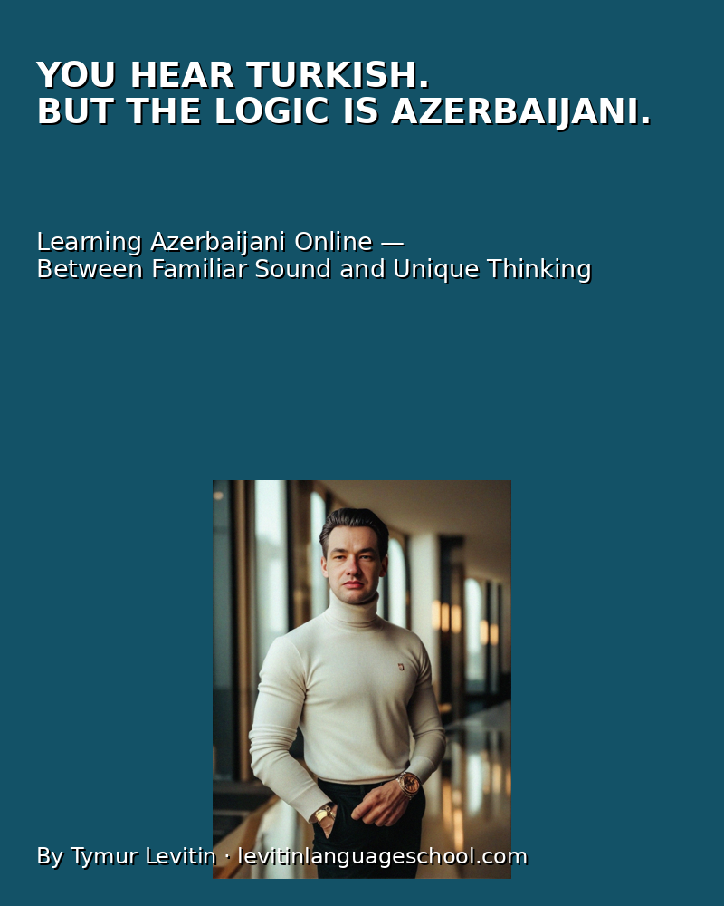 You Hear Turkish. But the Logic Is Azerbaijani.