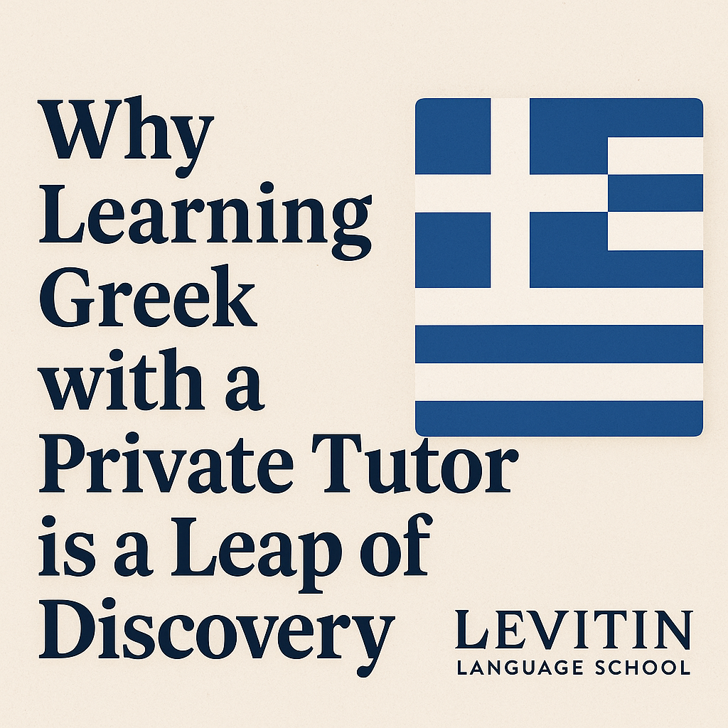 Why Learning Modern Greek with a Private Tutor Feels Like Discovering a Hidden Treasure