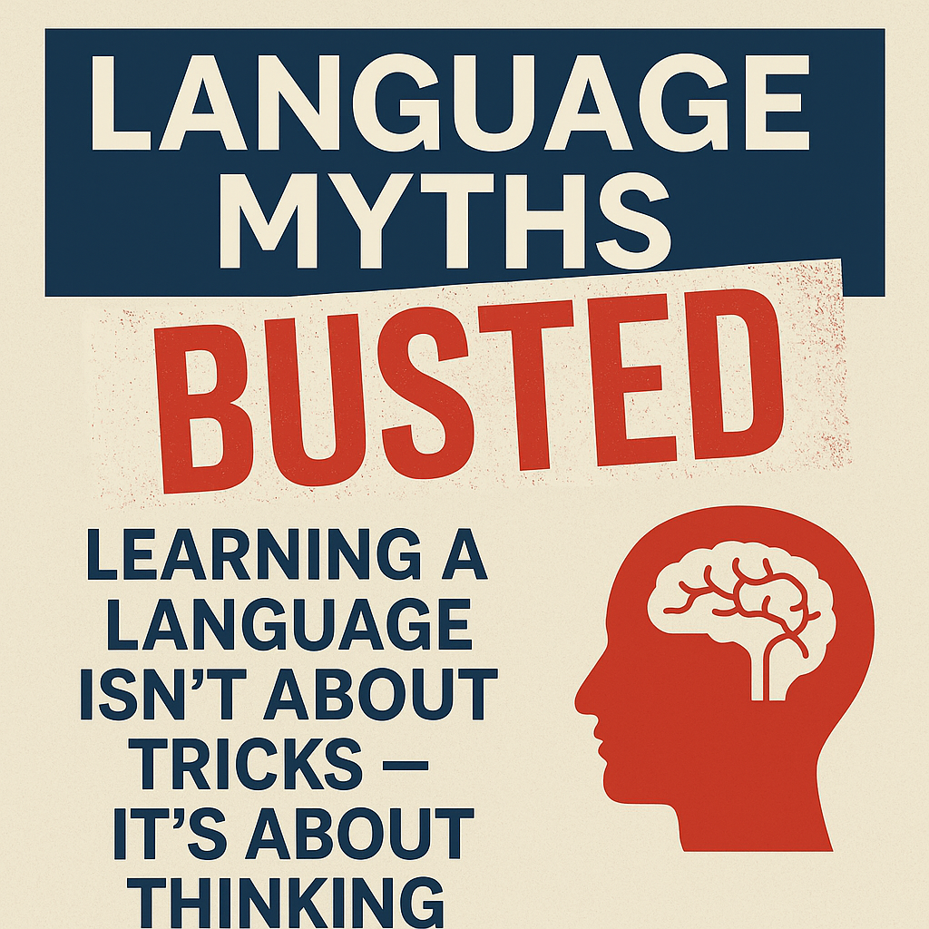 Language Myths Busted: Learning a Language Isn’t About Tricks — It’s About Thinking