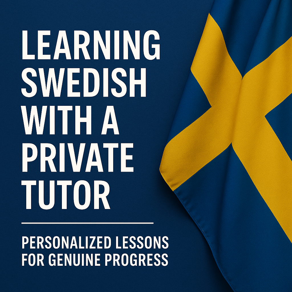 Why Learning Swedish with a Private Tutor Is Like Unlocking a New Perspective