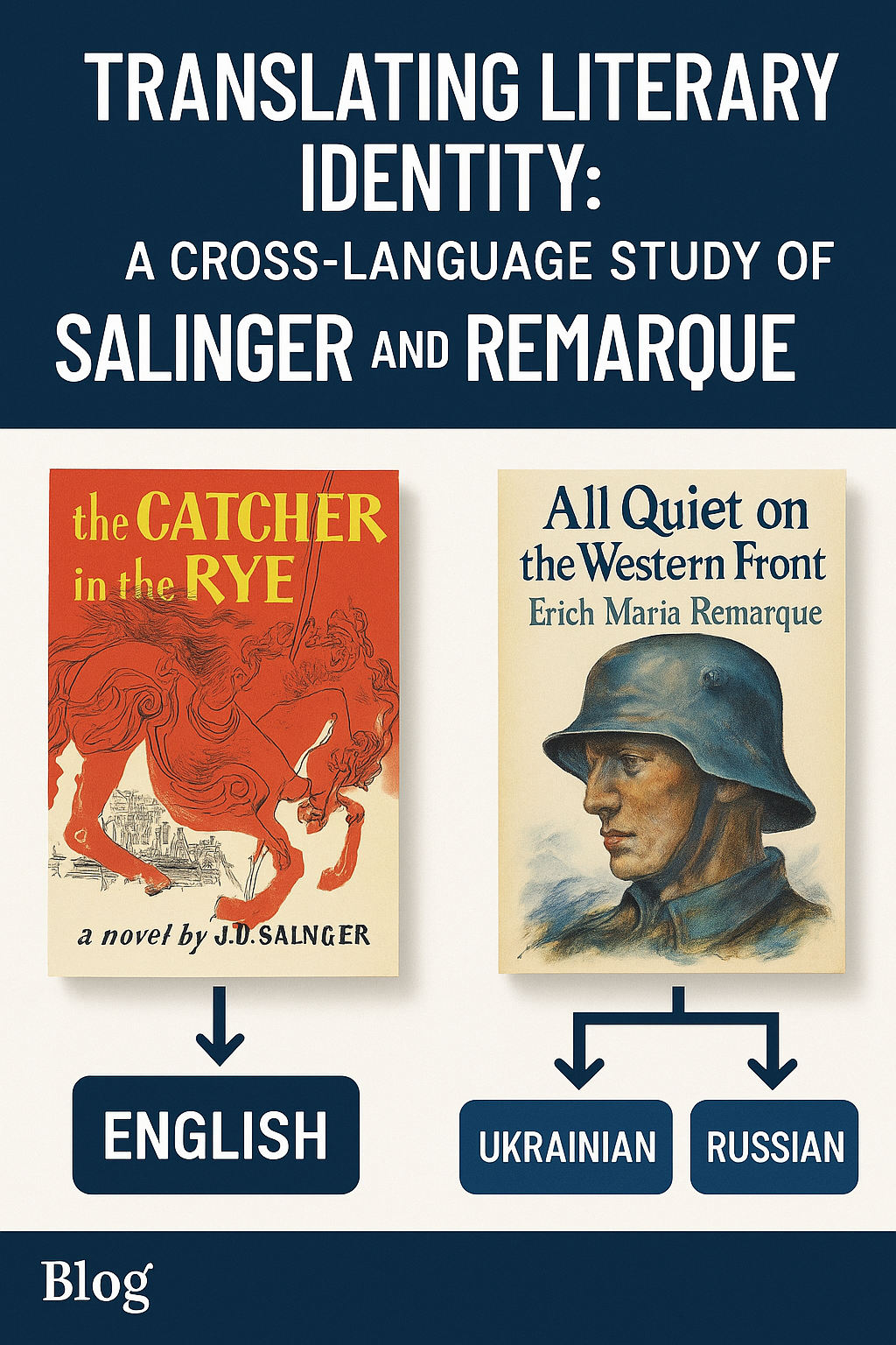 Translating Literary Identity: A Cross-Language Study of Salinger and Remarque