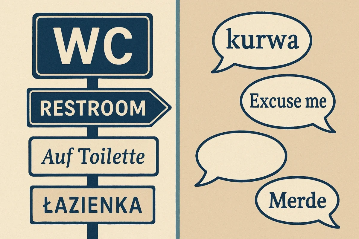 Toilet, Kurwa, and the Gentleman’s Room: What Your First Foreign Words Reveal About Culture