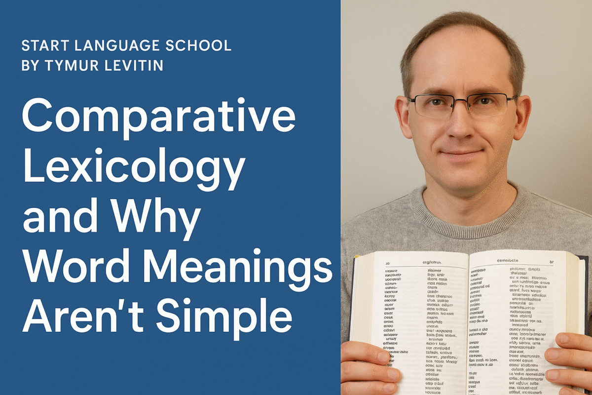 Comparative Lexicology: Understanding Language Through Words and Context