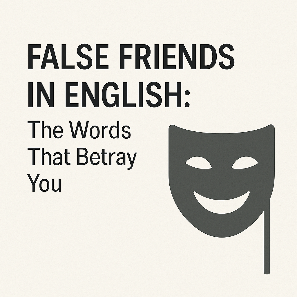 False Friends in English: The Words That Betray You