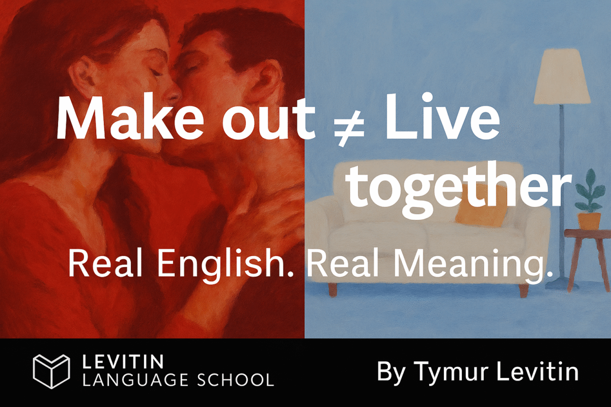 What Does “Make Out” Really Mean? — Understanding English Expressions for Romance, Intimacy, and Living Together
