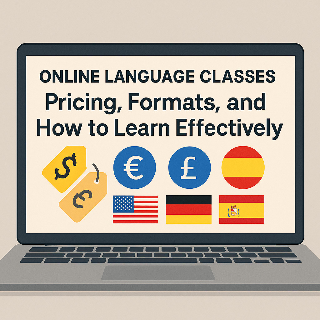 Online Language Classes: Pricing, Formats, and How to Learn Effectively