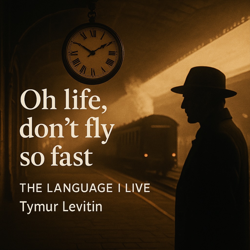 The Language I Live: Oh Life, Don’t Fly So Fast