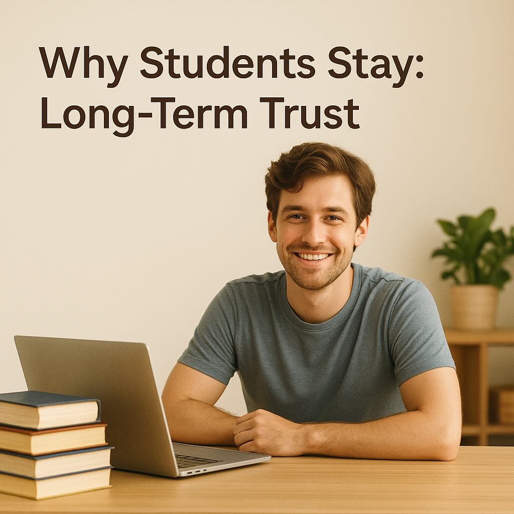 Why Students Stay: Long-Term Trust in an Online Language School