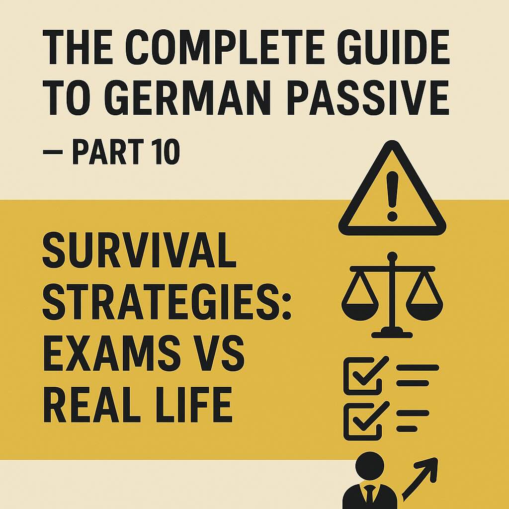 The Complete Guide to German Passive — Part 10