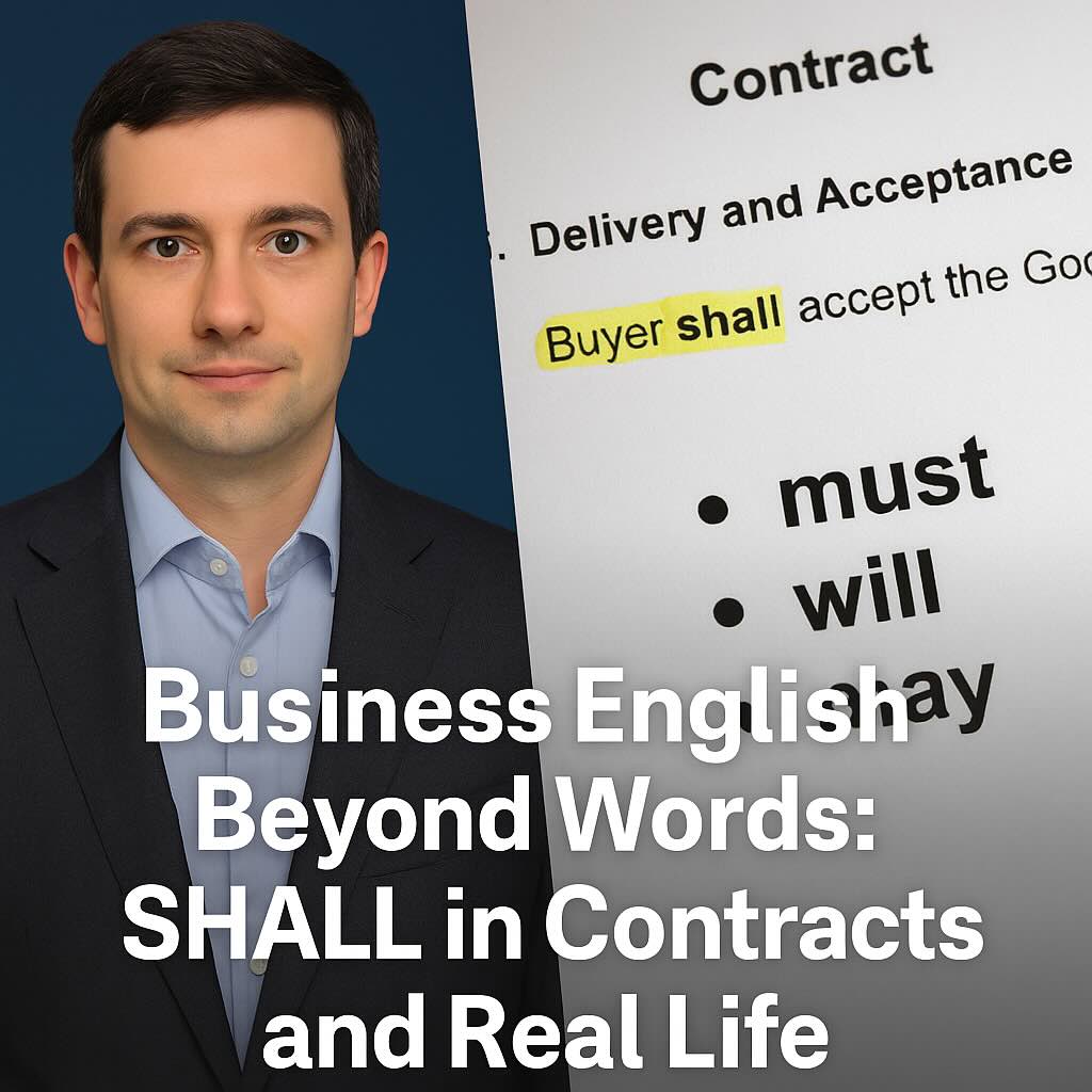 SHALL in Business English: Obligation, Promise, or Nothing at All?