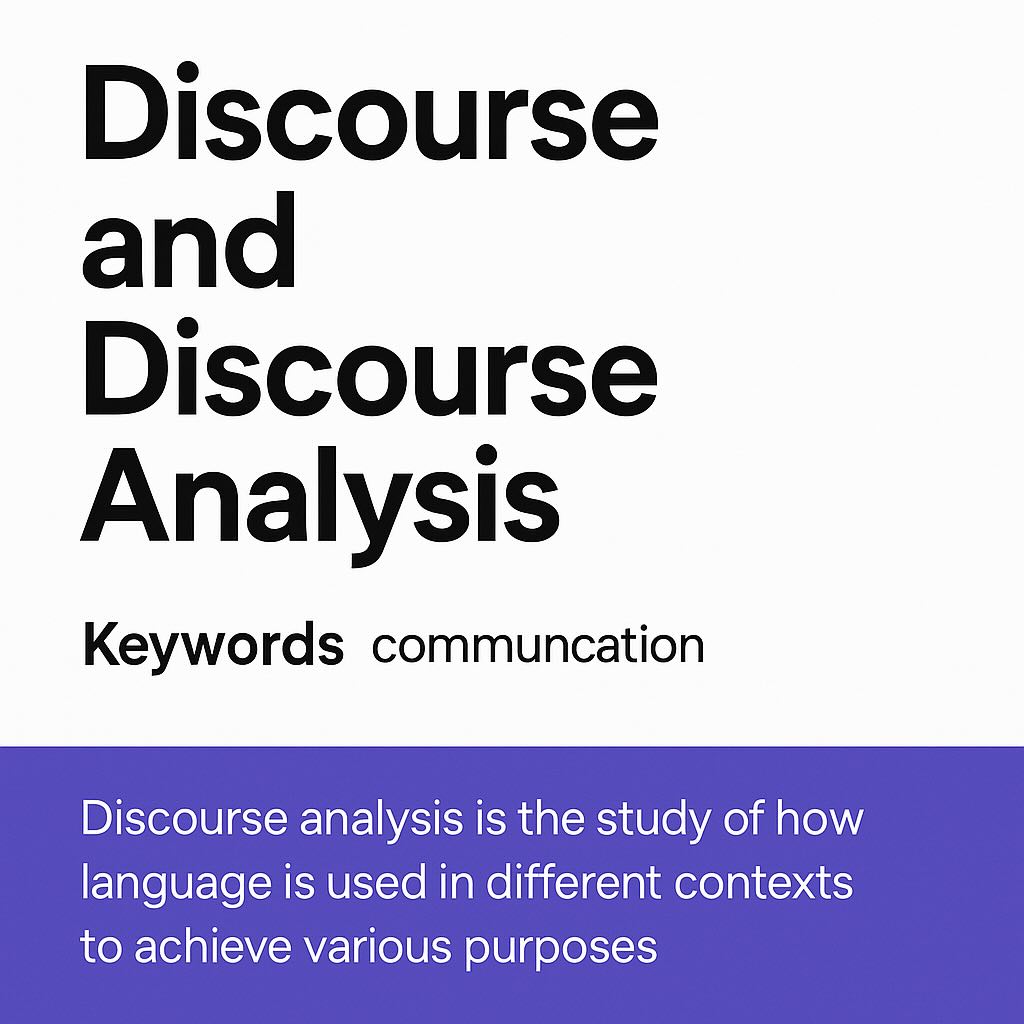 What Is “Discourse”—in Plain English (and Why It Changes How You Learn & Translate)