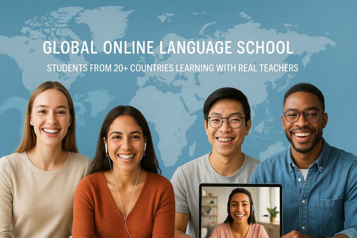 Global Reach, Personal Support: Why Students from 20+ Countries Choose Our Online Language School