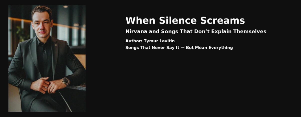 When Silence Screams: Nirvana, Suffering, and Songs That Don’t Explain Themselves