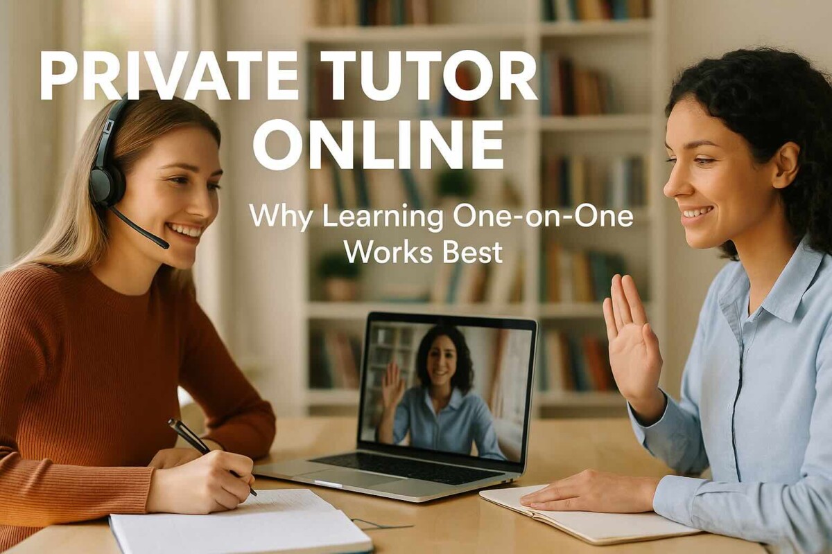 Private Tutor Online — Why Learning One-on-One Works Best