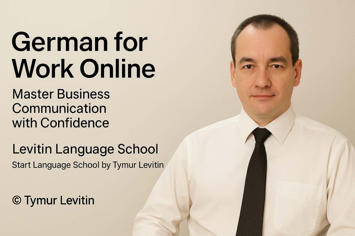 German for Work Online — Master Business Communication with Confidence