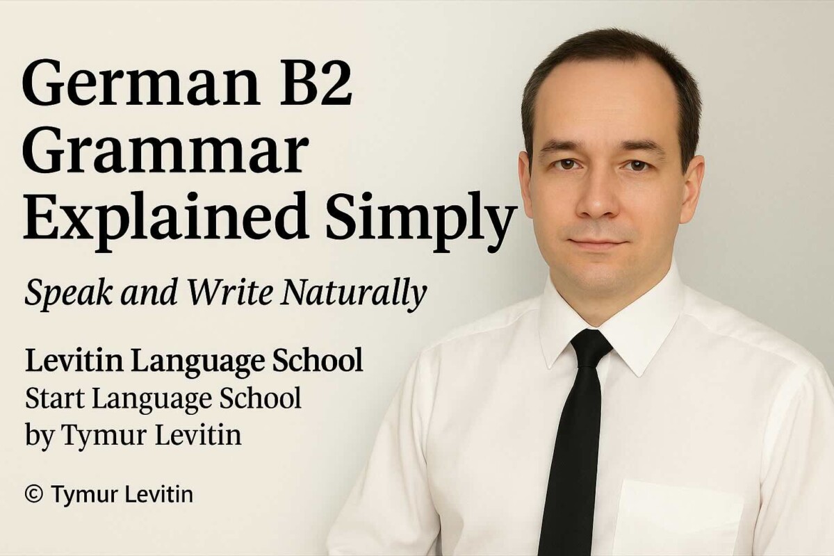 German B2 Grammar Explained Simply — Speak and Write Naturally
