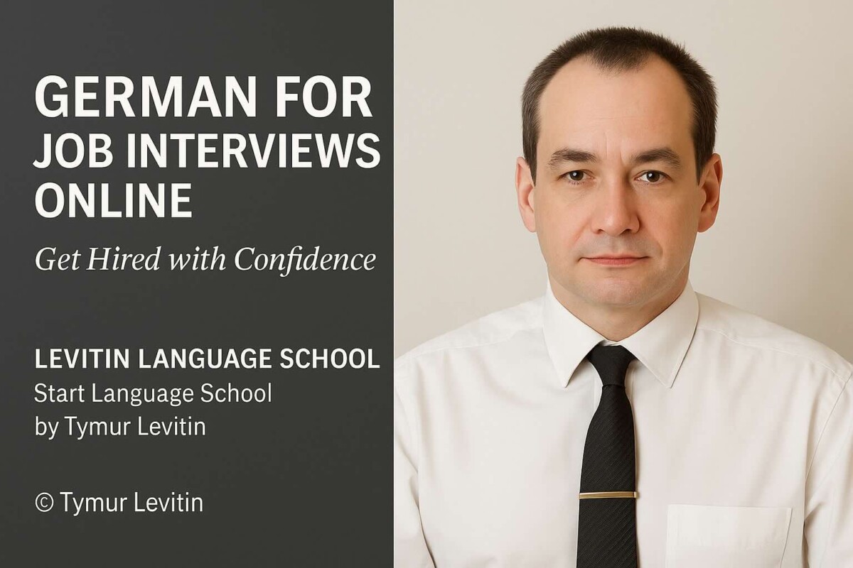 German for Job Interviews Online — Get Hired with Confidence