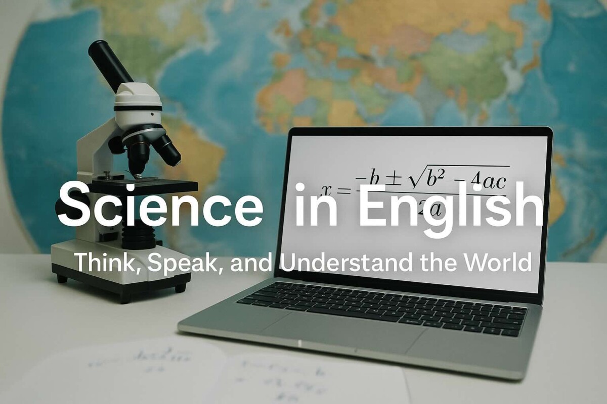 Science in English — Think, Speak, and Understand the World