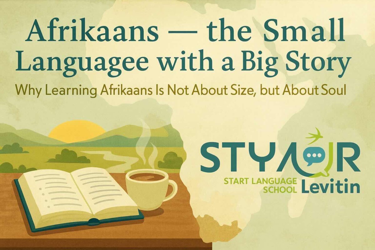 Afrikaans — the Small Language with a Big StoryWhy Learning Afrikaans Is Not About Size, but About Soul