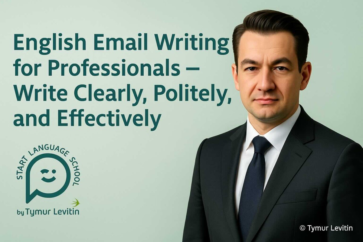 English Email Writing for Professionals — Write Clearly, Politely, and Effectively