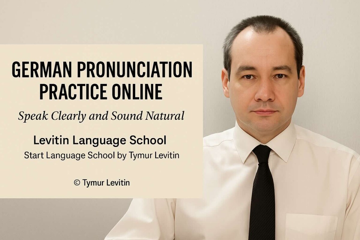 German Pronunciation Practice Online — Speak Clearly and Sound Natural