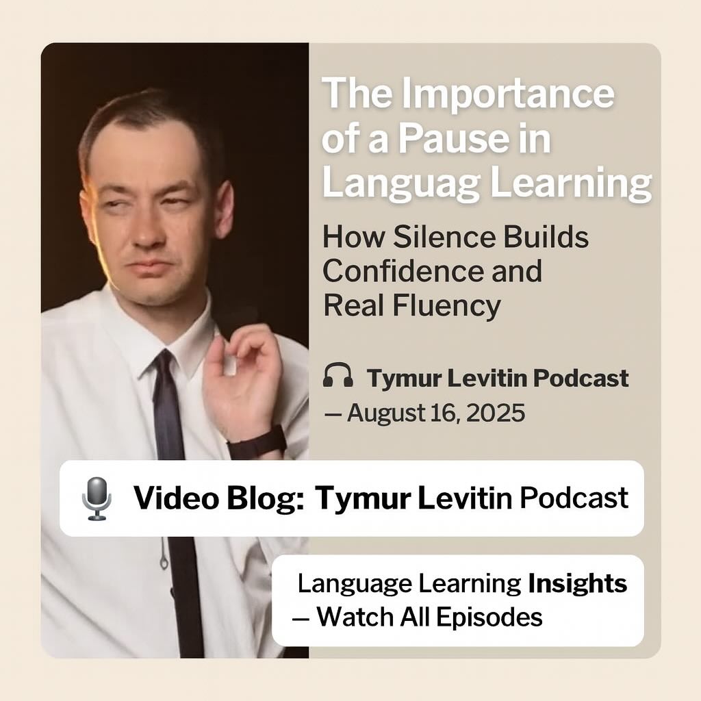 The Importance of a Pause in Language Learning