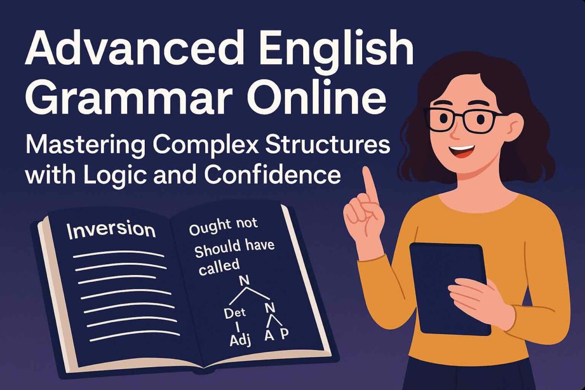 Advanced English Grammar Online — Mastering Complex Structures with Logic and Confidence