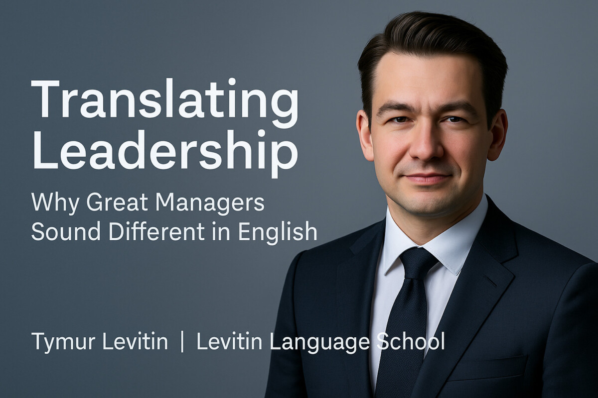 Translating Leadership: Why Great Managers Sound Different in English