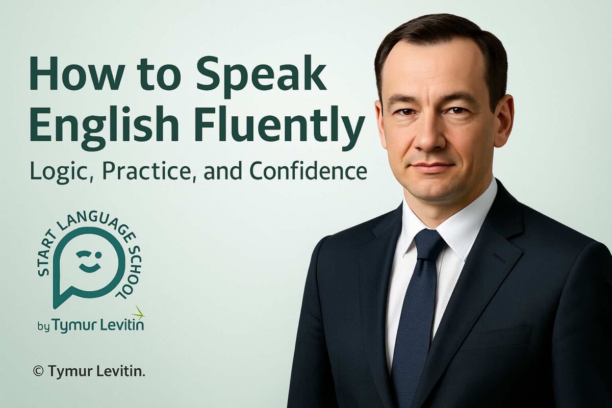 How to Speak English Fluently — Logic, Practice, and Confidence