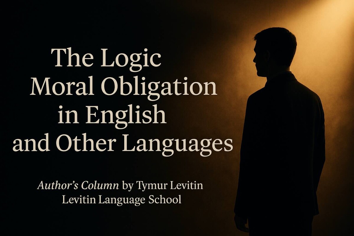 The Logic of Moral Obligation in English and Other Languages