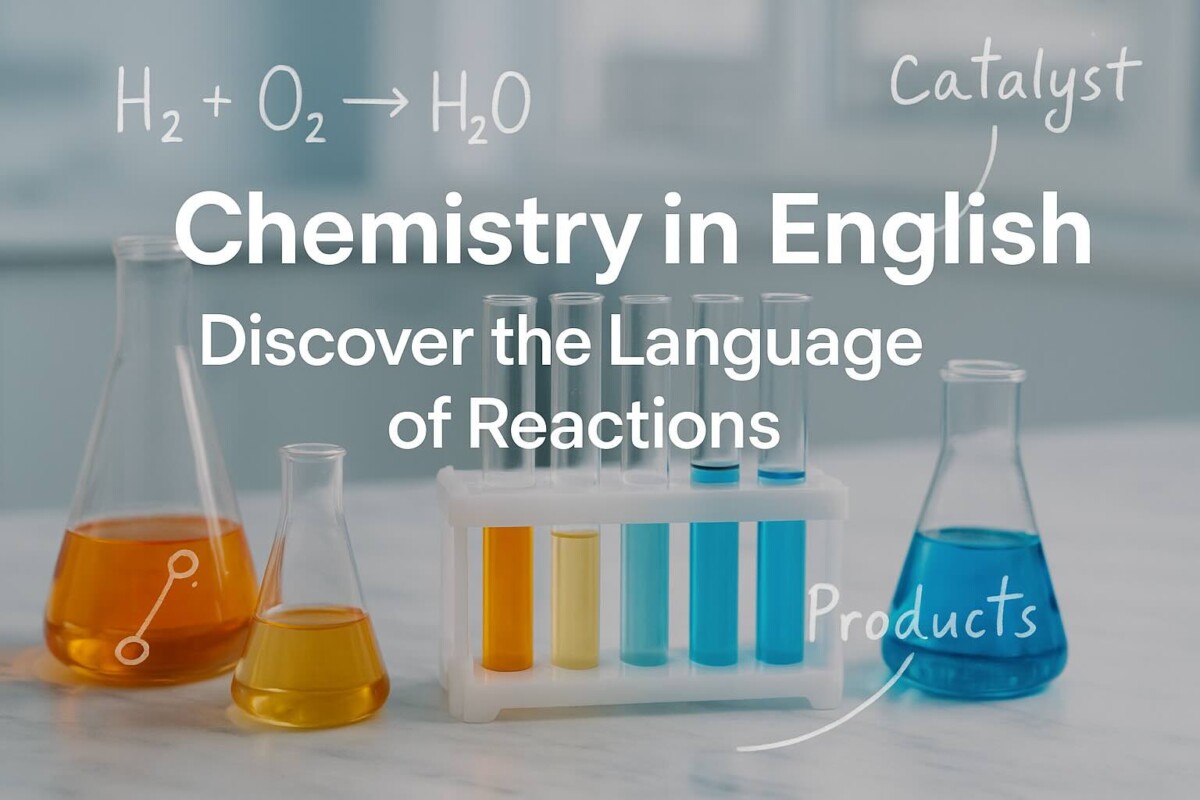 Chemistry in English — Discover the Language of Reactions
