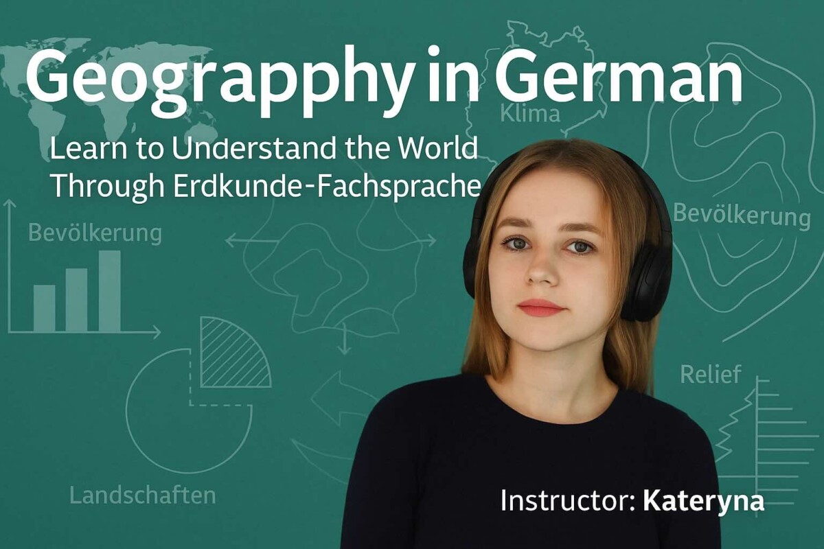 Geography in German — Learn to Understand the World Through Erdkunde-Fachsprache