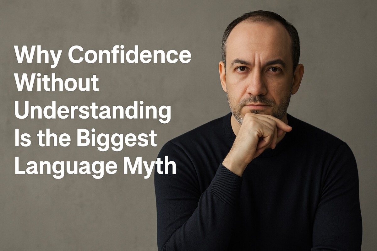 Why Confidence Without Understanding Is the Biggest Language Myth