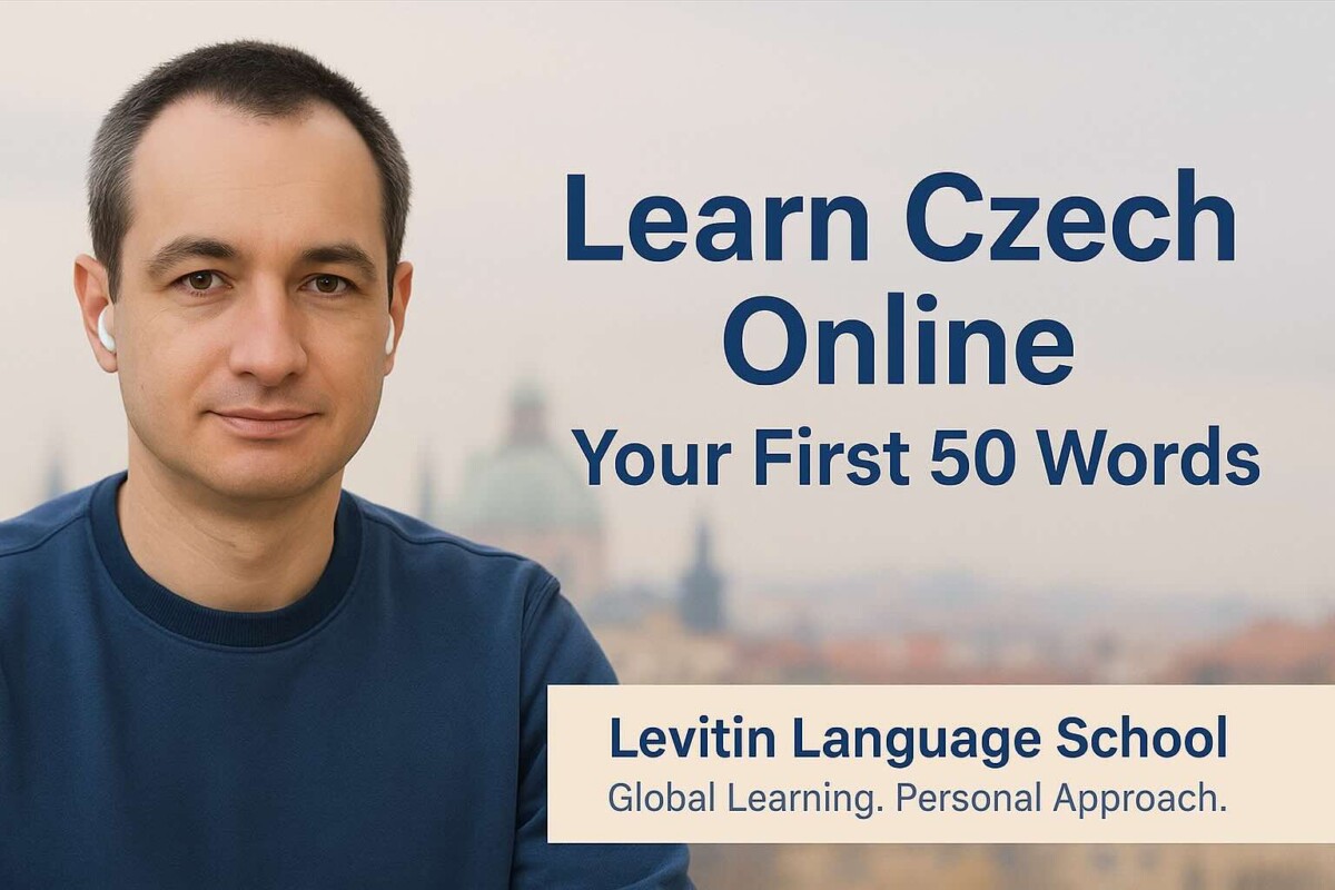 Learn Czech Online — Your First 50 Words