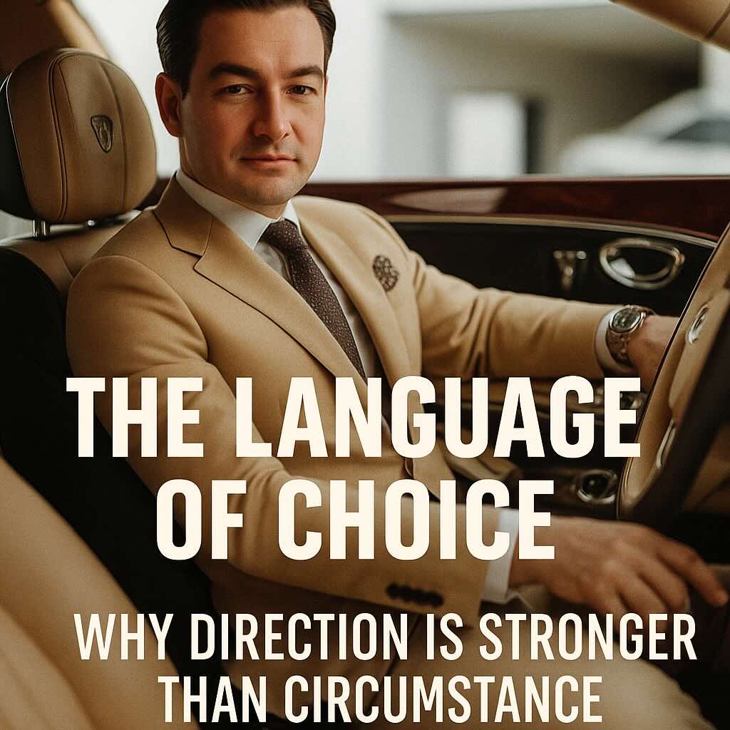 The Language of Choice — Why Direction Is Stronger Than Circumstance