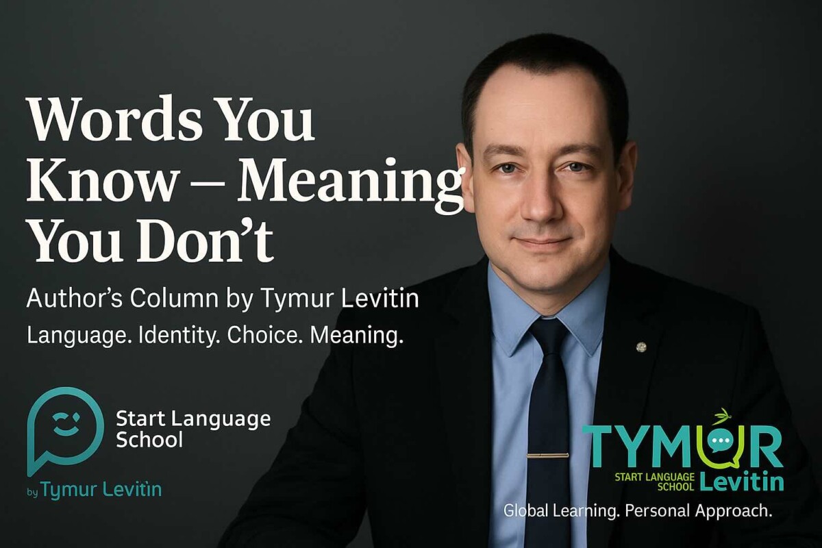 Words You Know — Meanings You Don’t