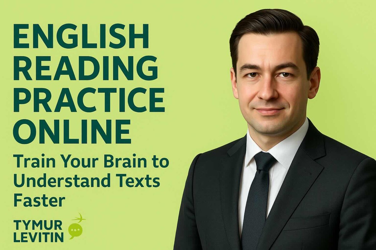 English Reading Practice Online — Train Your Brain to Understand Texts Faster