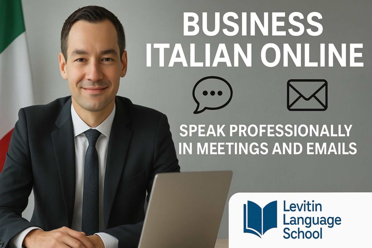 Business Italian Online: Speak Professionally in Meetings and Emails