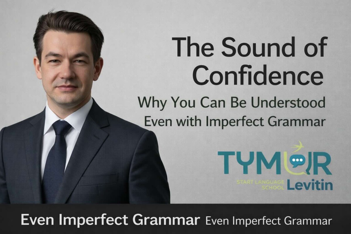 The Sound of Confidence: Why You Can Be Understood Even with Imperfect Grammar