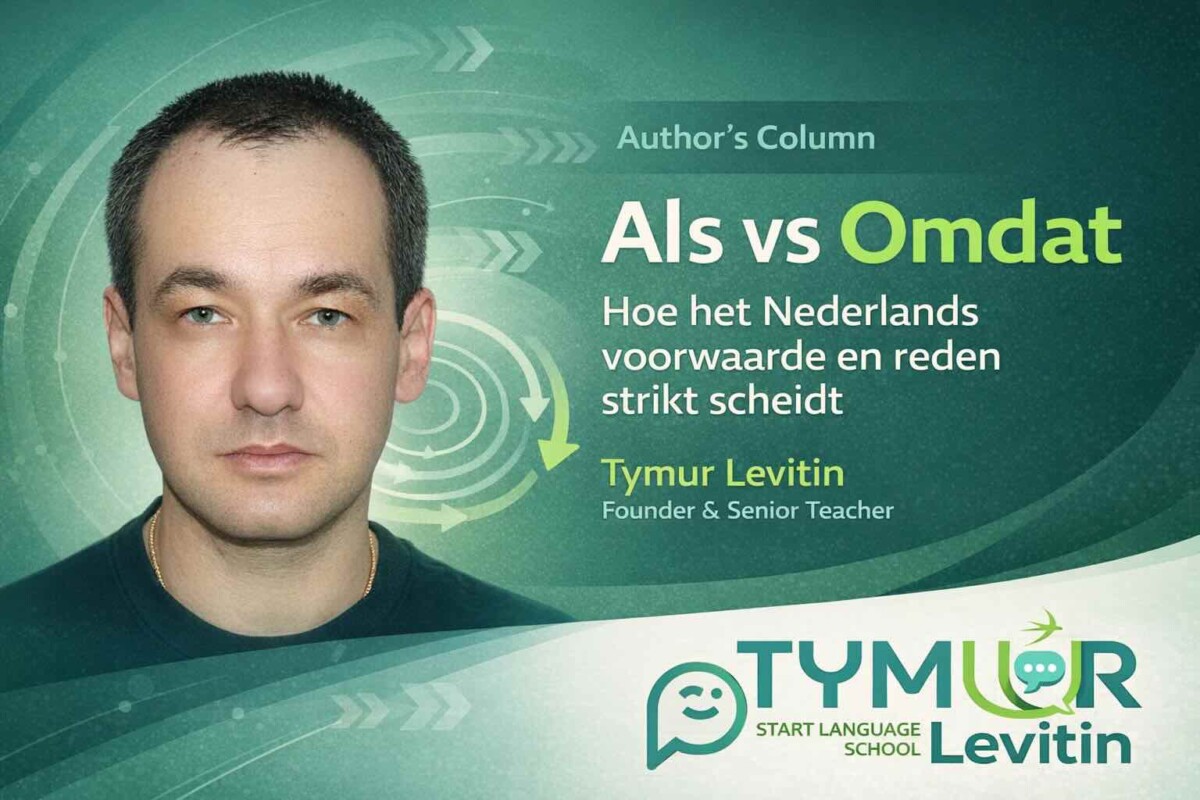 Als vs Omdat Explained Clearly: Logic Behind Dutch Grammar