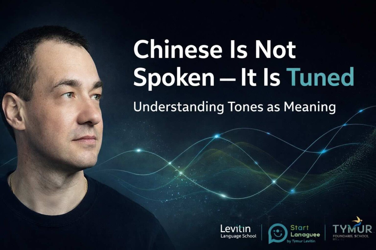 Chinese Is Not Spoken — It Is Tuned