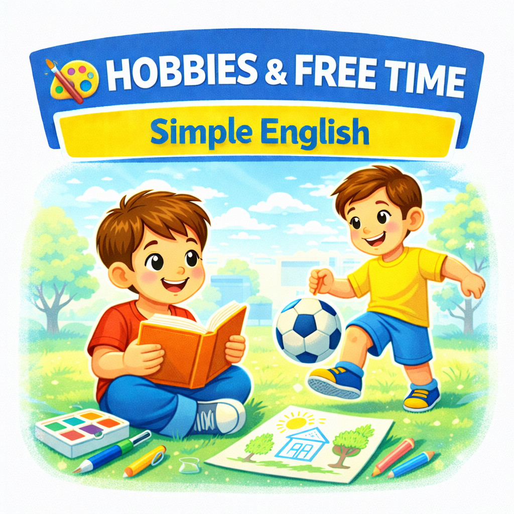 🎨 Lesson 30 — Talking About Hobbies & Free Time