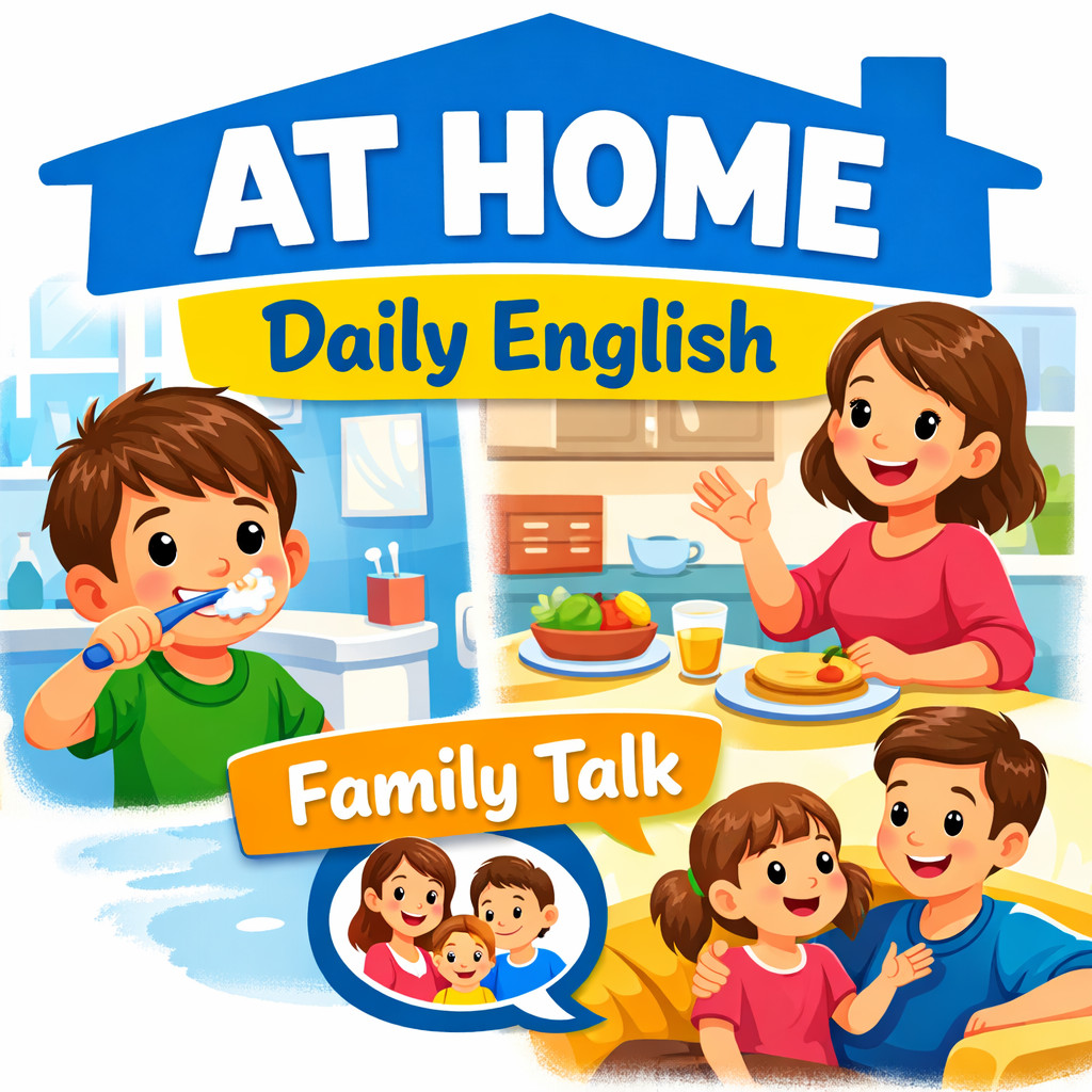 🏠 Lesson 23 — At Home (Daily Conversations)