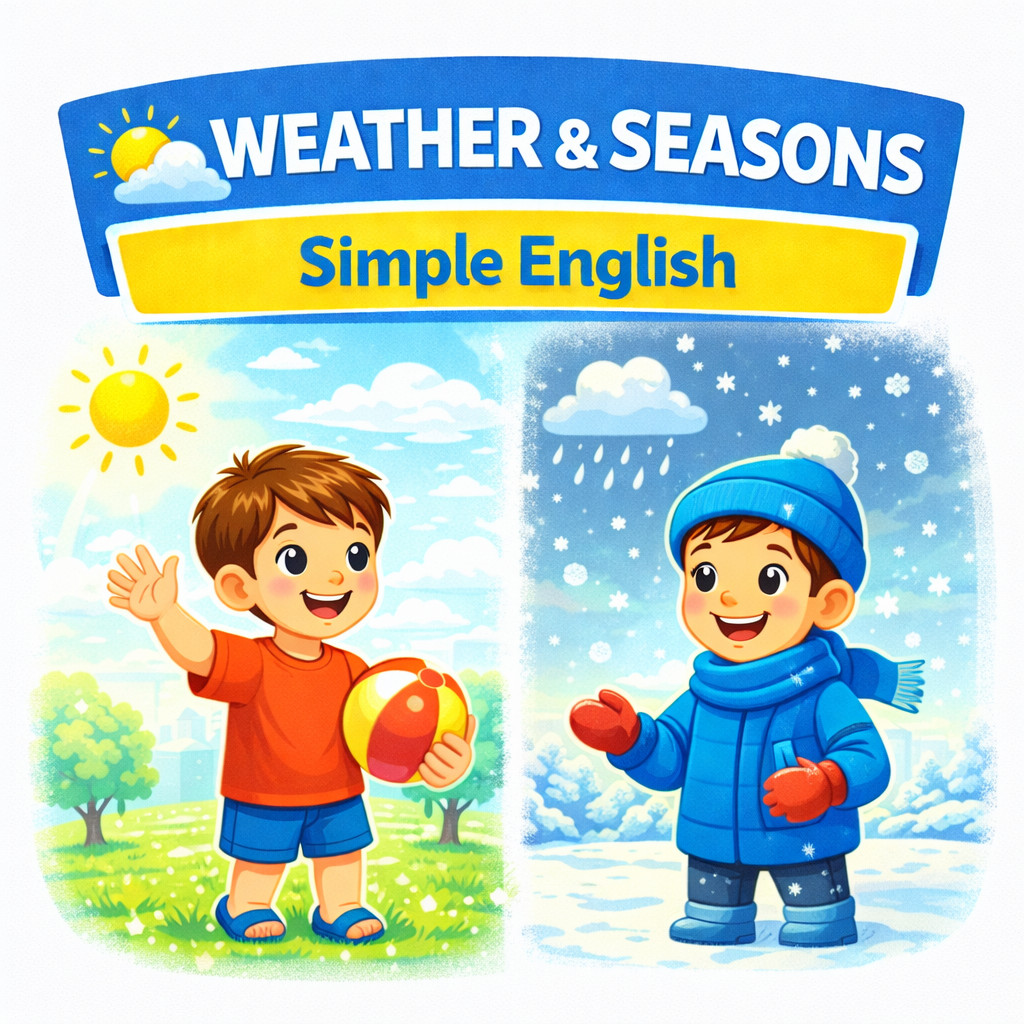 🌦️ Lesson 29 — Talking About Weather & Seasons