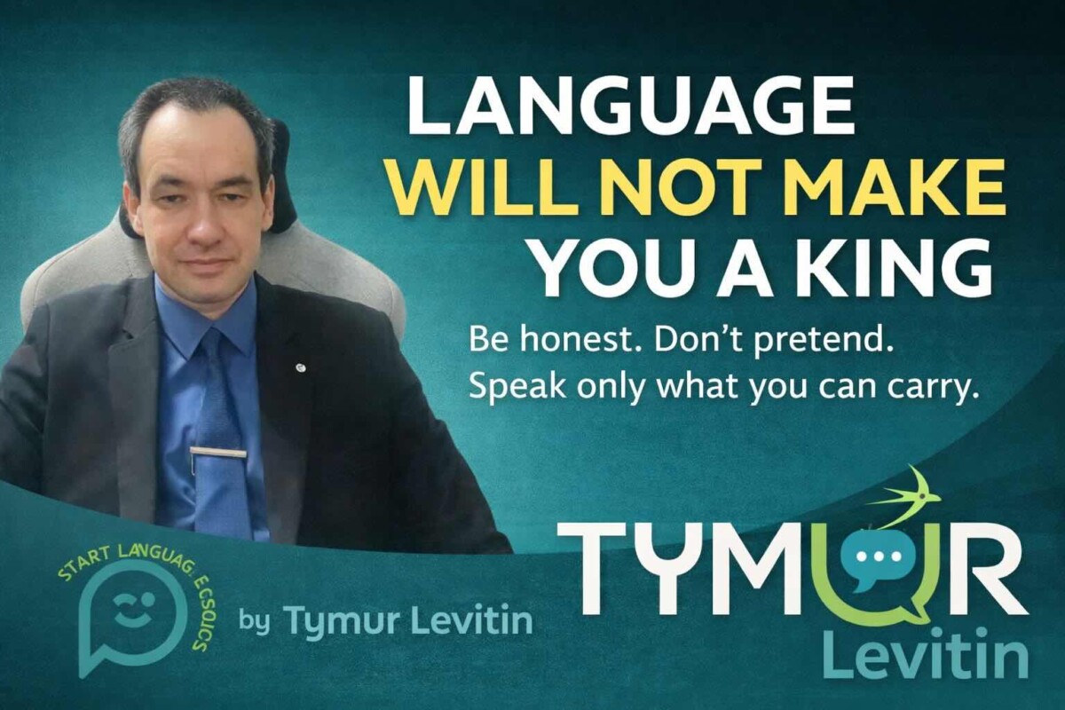 Language Will Not Make You a King