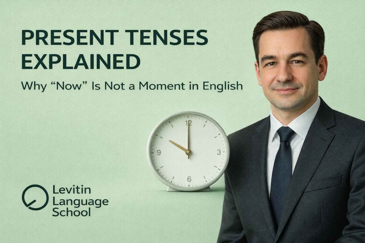 Present Tenses Explained — Why “Now” Is Not a Moment in English