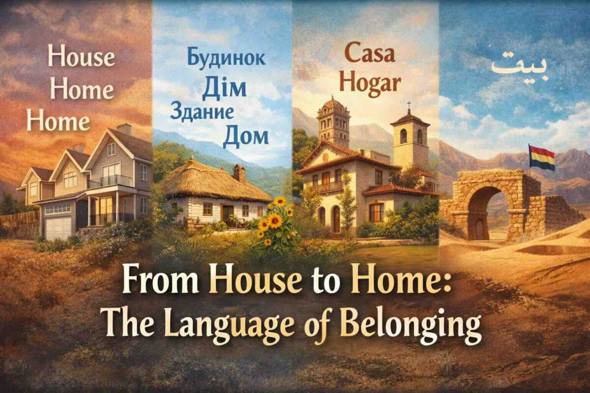 From House to Home: The Language of Belonging