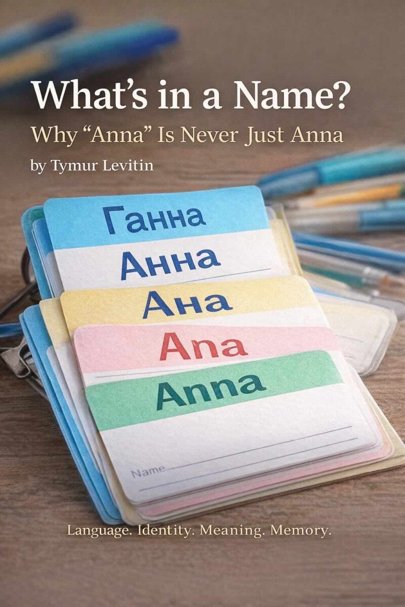 What’s in a Name? Why “Anna” Is Never Just Anna