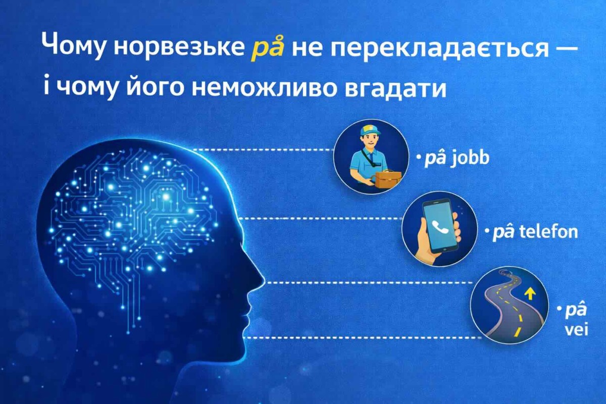 Why Norwegian på Can’t Be Translated (for Ukrainian Speakers)