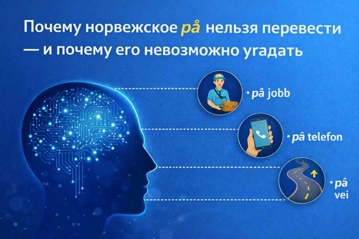 Why Norwegian på Can’t Be Translated (for Russian Speakers)